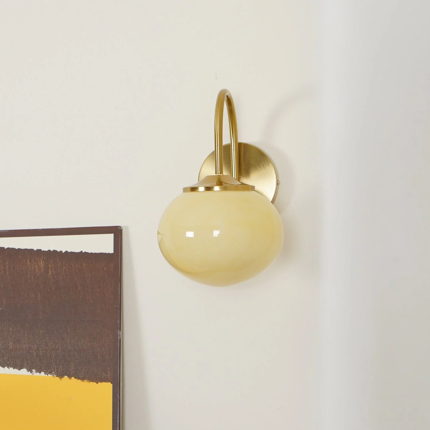Doyle Premium Nordic Art Glass Wall Lamp - Image 14