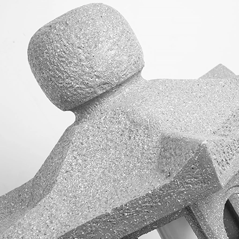 Drake Elegant Imitation Stone Resin Outdoor Light - Image 6