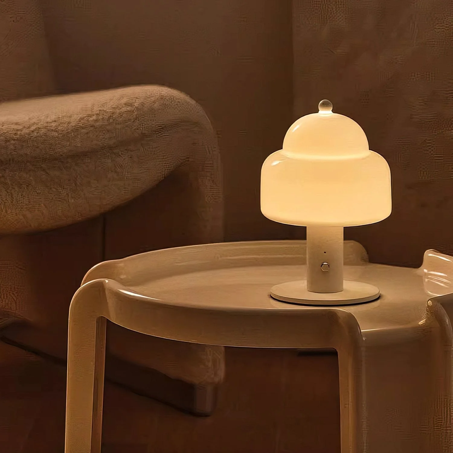 Drome Modern Glass Table Lamp - Image 2
