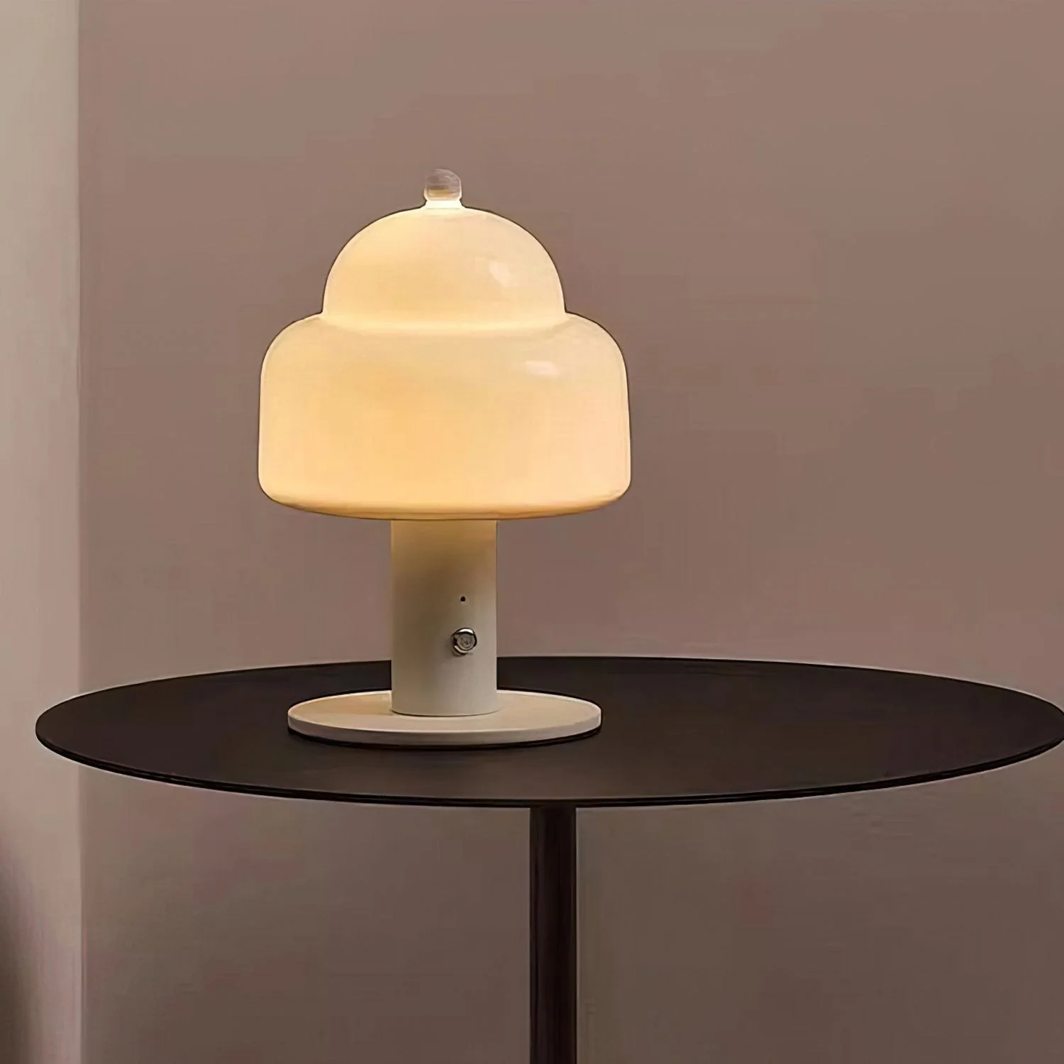 Drome Modern Glass Table Lamp - Image 5