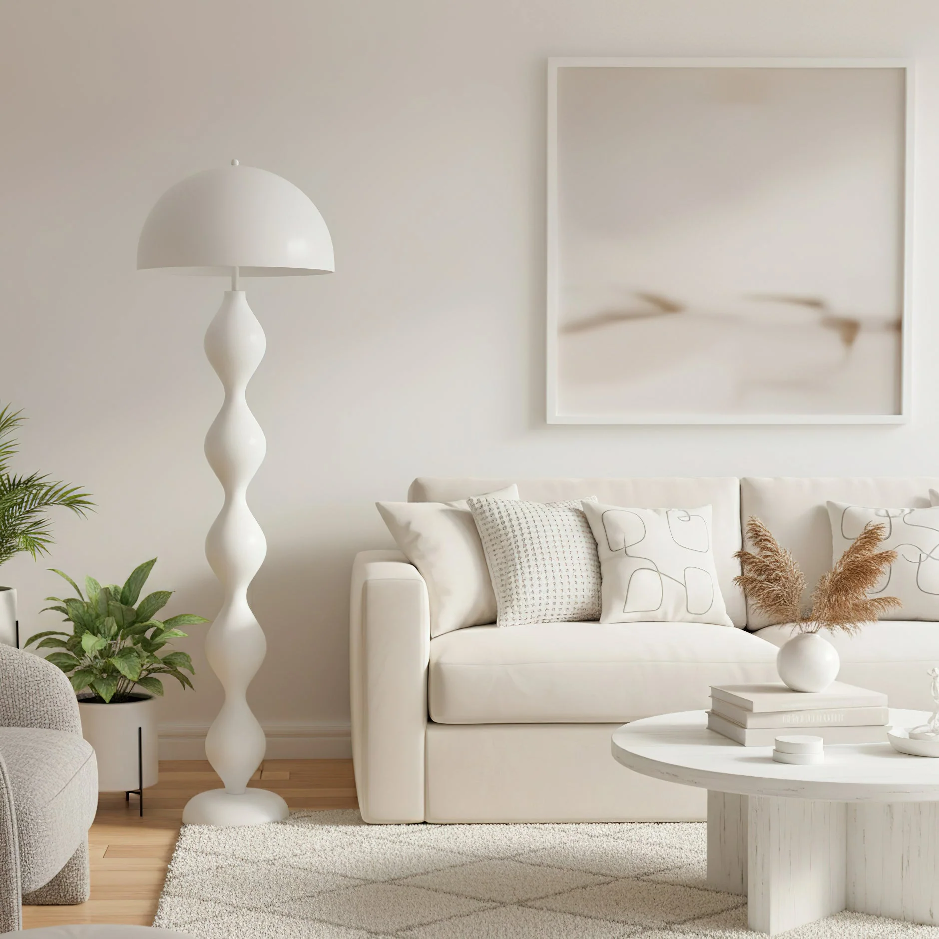 Drop Contemporary Resin Floor Lamp - Image 10