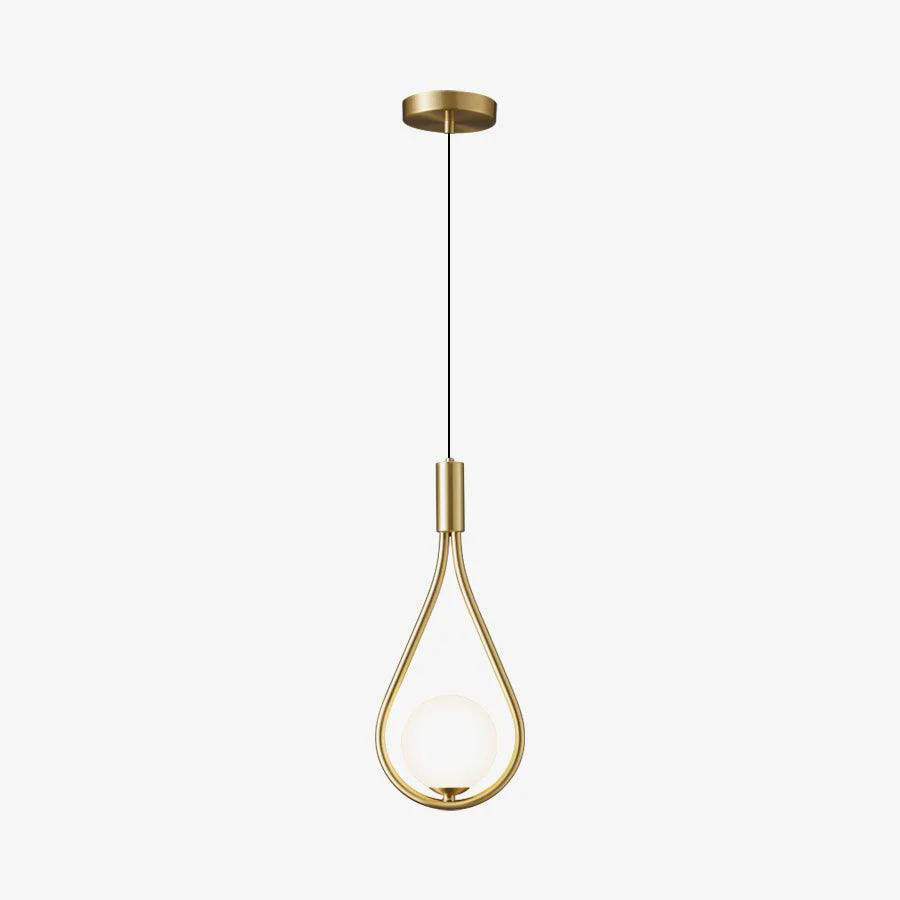 Droplet Modern Brass Pendant Light - Image 14