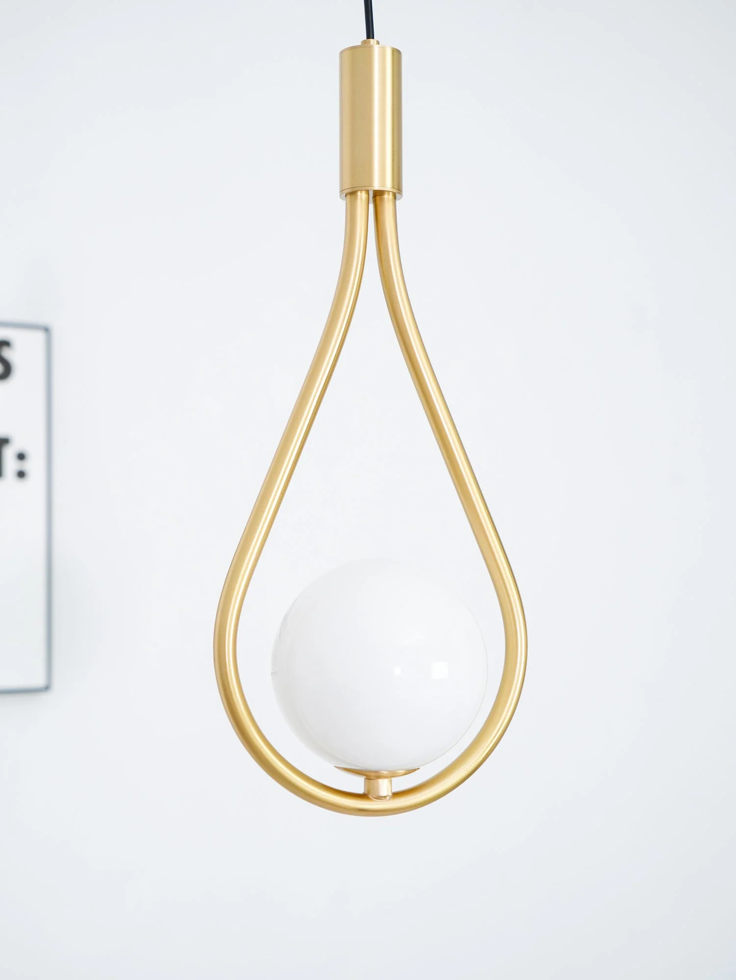 Droplet Modern Brass Pendant Light - Image 15