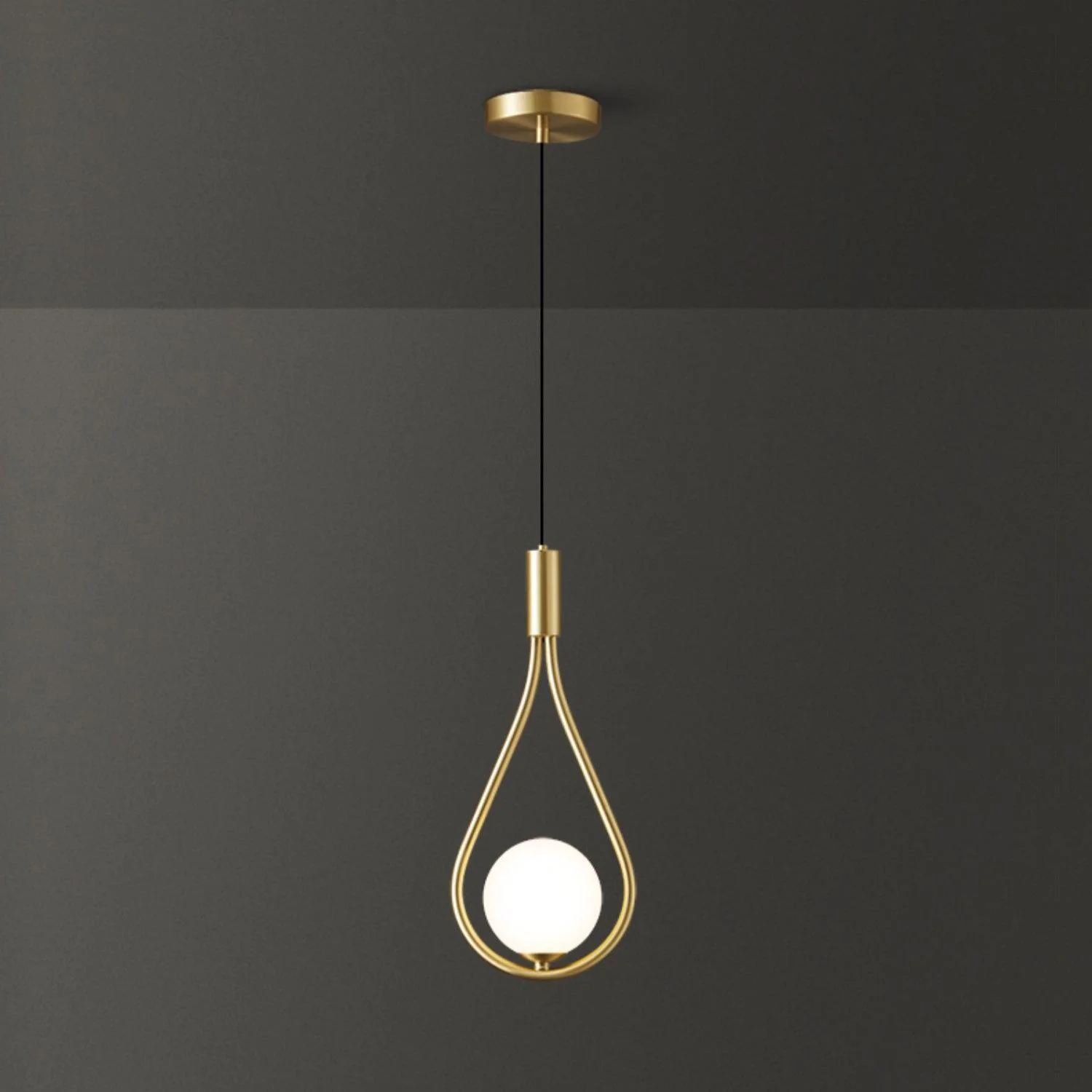 Droplet Modern Brass Pendant Light - Image 33