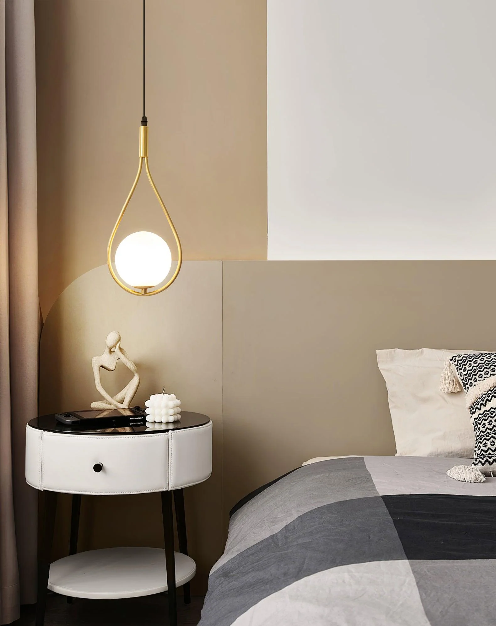 Droplet Modern Brass Pendant Light - Image 42