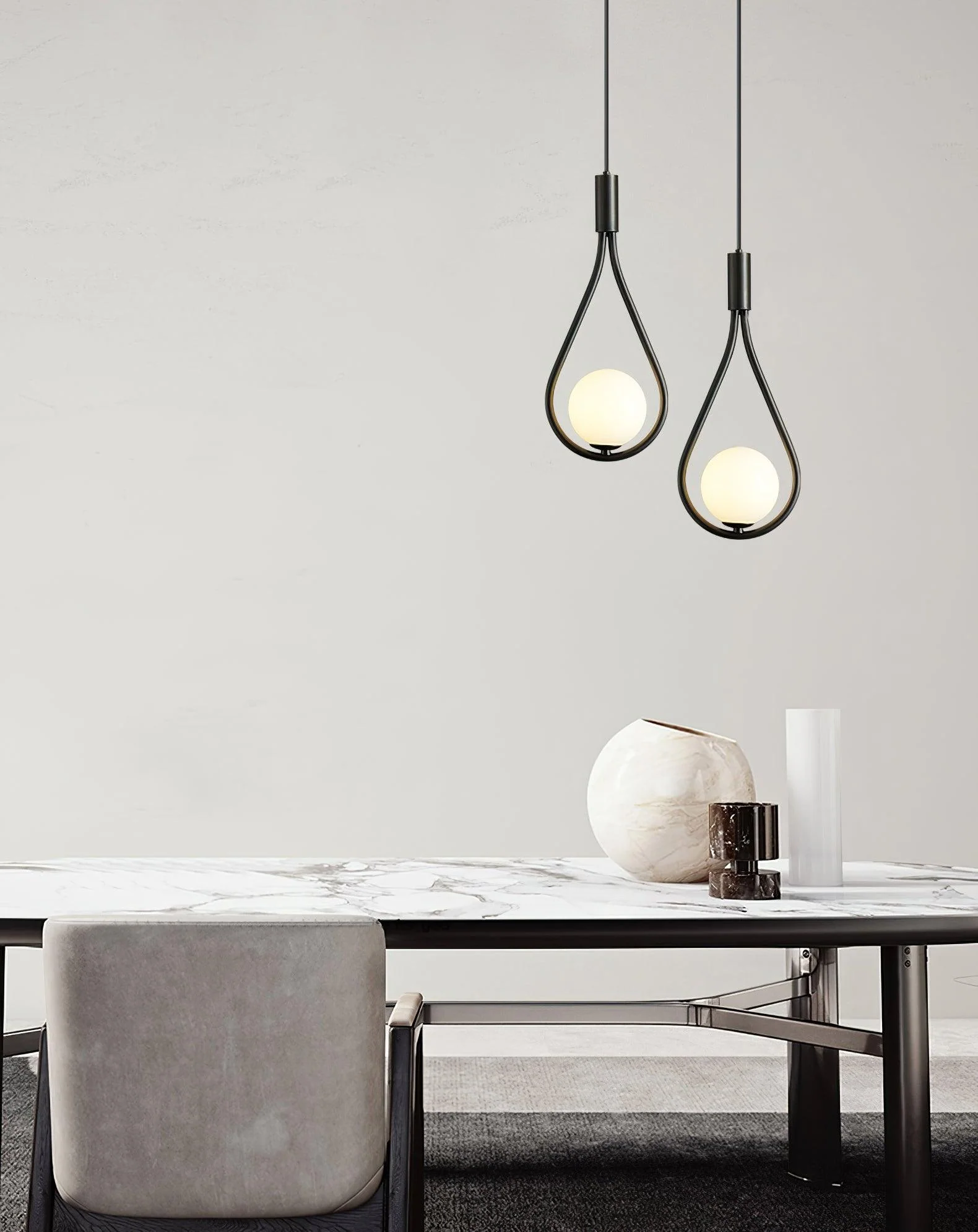 Droplet Modern Brass Pendant Light - Image 43