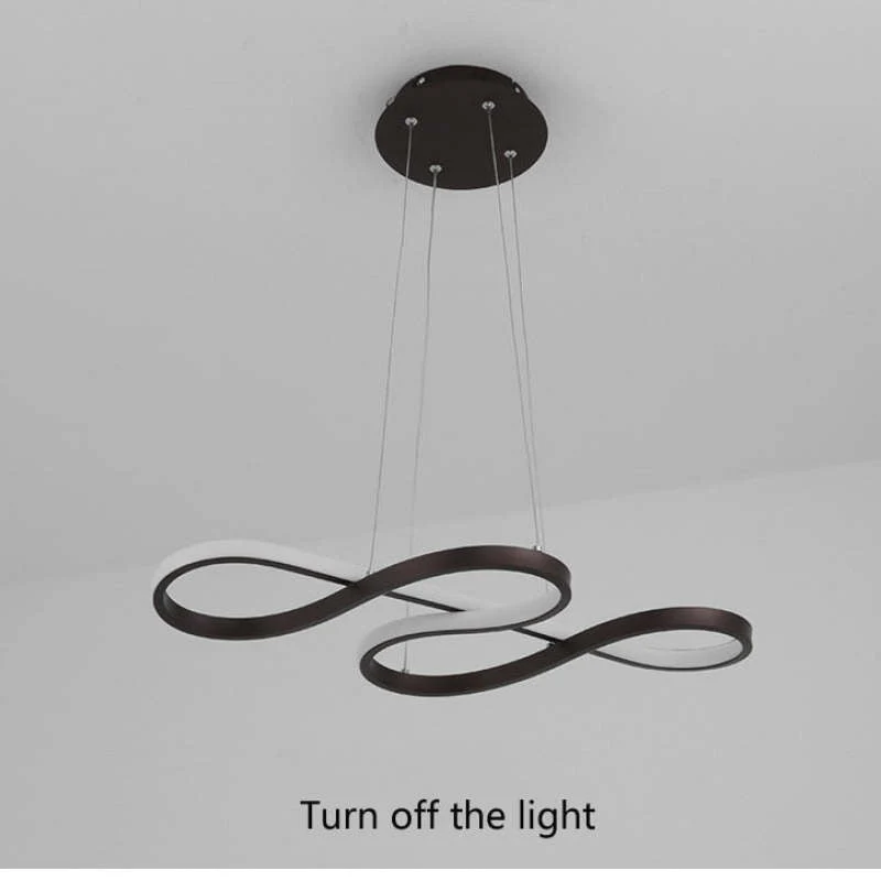 Durell Musical Note Pendant Light, Black & Gold - Image 11
