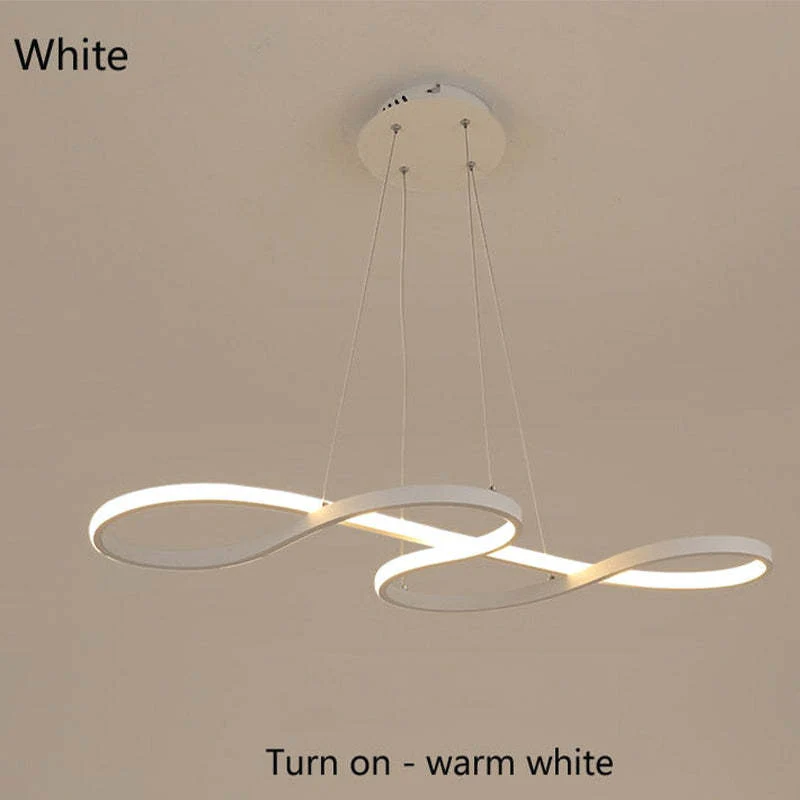 Durell Musical Note Pendant Light, Black & Gold - Image 17