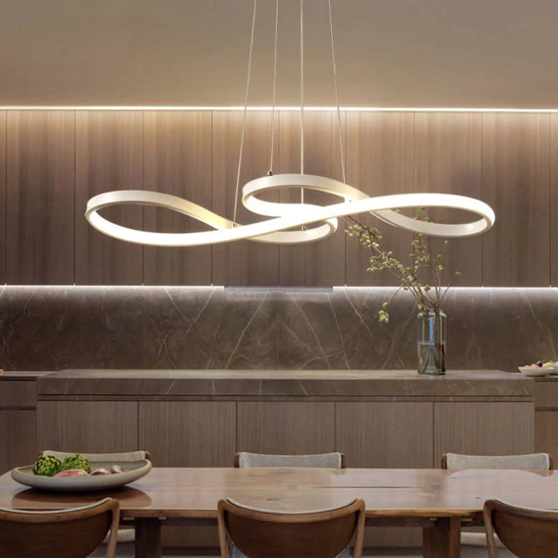 Durell Musical Note Pendant Light, Black & Gold - Image 7