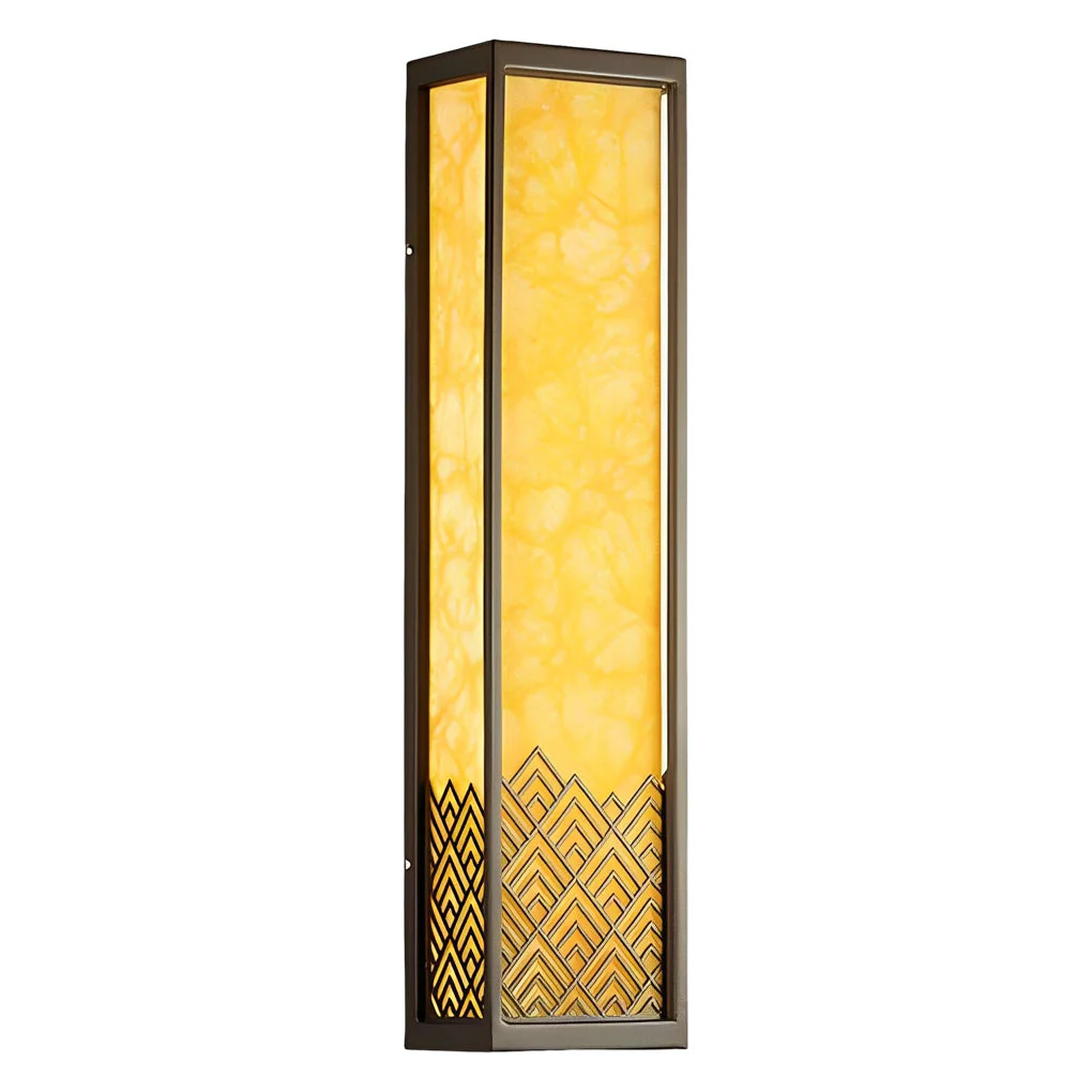 Eaglye Vintage Brown Stainless Steel Exterior Wall Lamp - Image 2