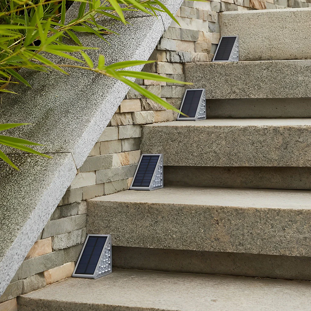Ebenezer Triangle Automatic Wire-Free Modern ABS Outdoor Lights - Image 10