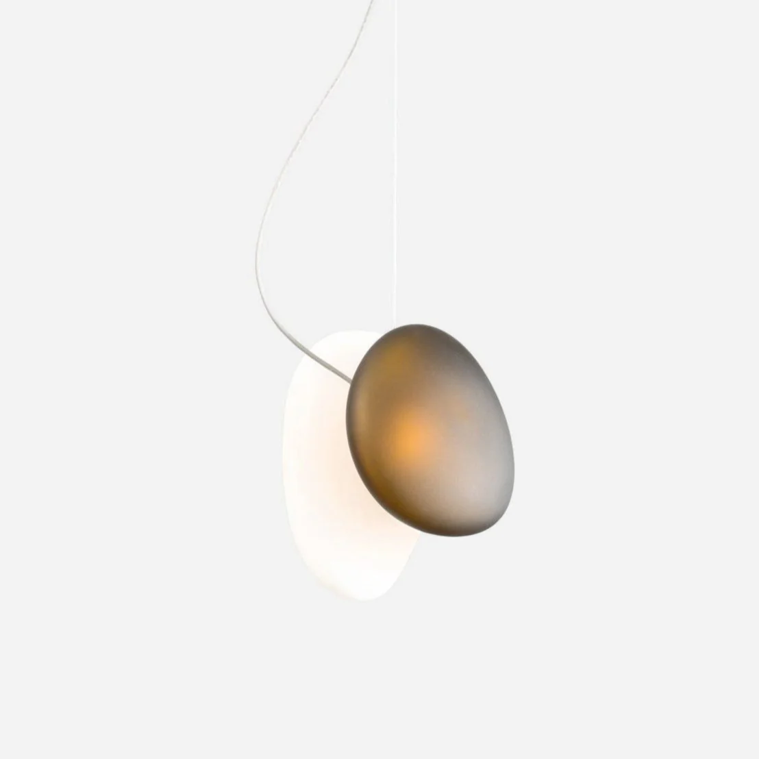 Eclipse Frosted Glass Pendant Light