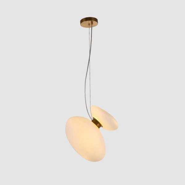 Eclipse Frosted Glass Pendant Light - Image 29