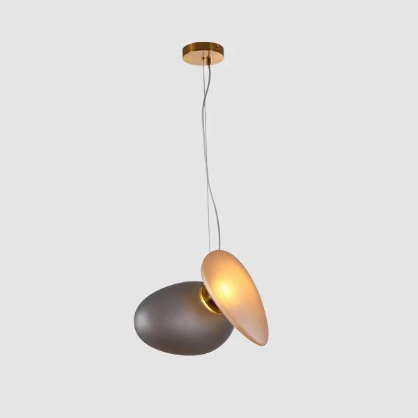 Eclipse Frosted Glass Pendant Light - Image 85