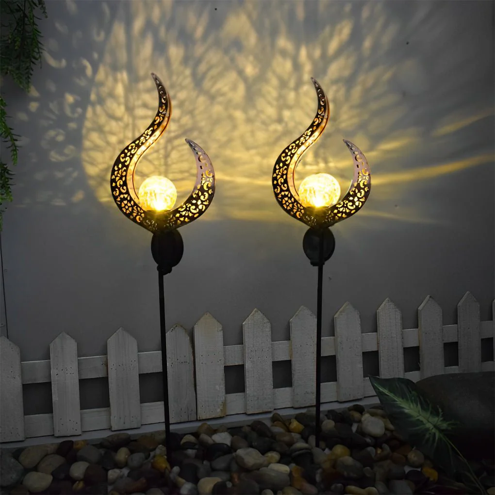Edeline Mystical Moon Sun Flame Outdoor Light - Image 12