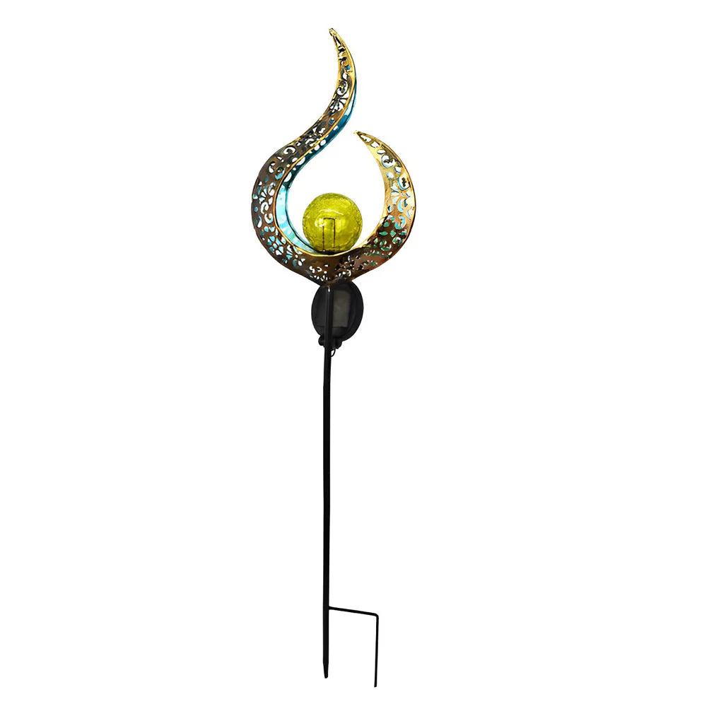 Edeline Mystical Moon Sun Flame Outdoor Light - Image 8