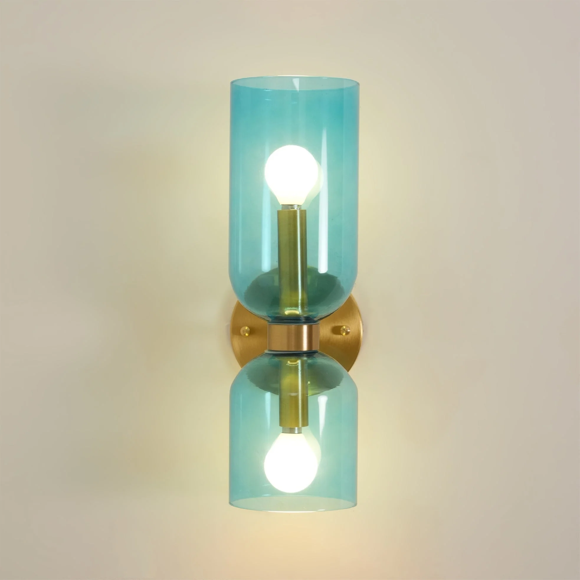 Edie Modern Minimalist Glass Wall Lamp - Image 31