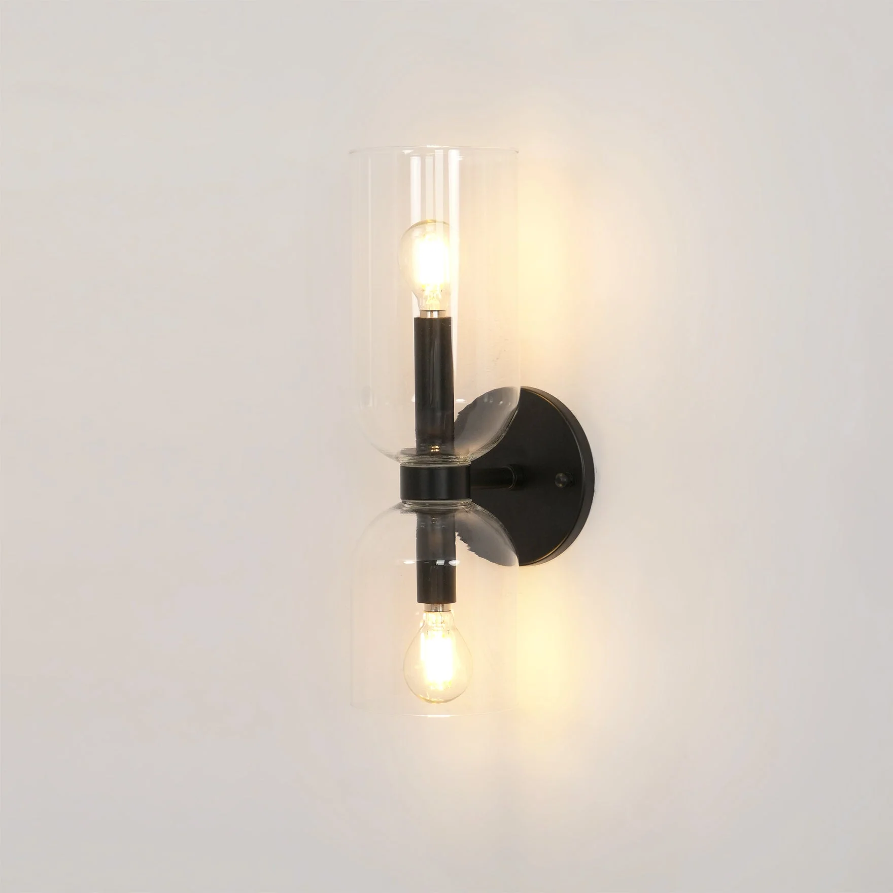 Edie Modern Minimalist Glass Wall Lamp - Image 33