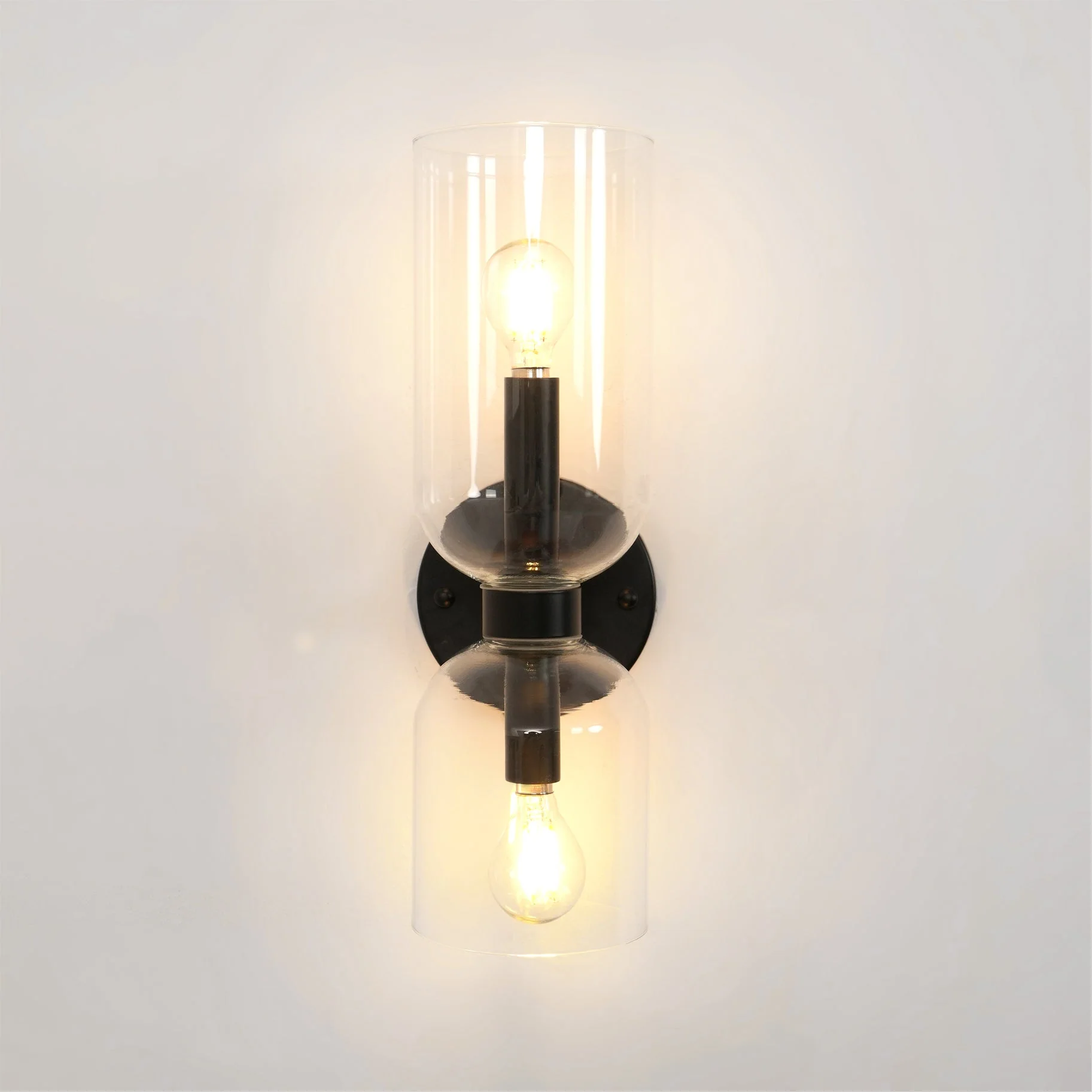 Edie Modern Minimalist Glass Wall Lamp - Image 36