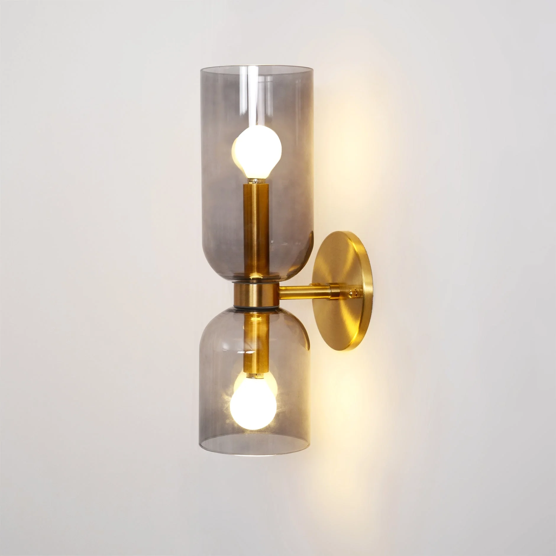 Edie Modern Minimalist Glass Wall Lamp - Image 39