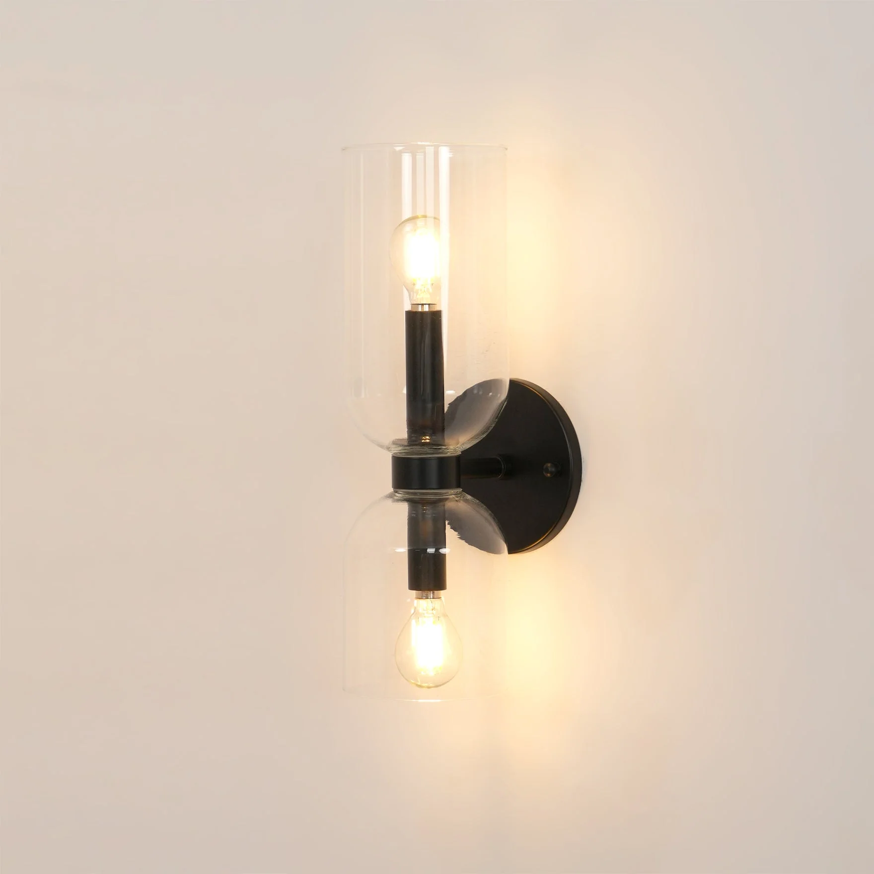 Edie Modern Minimalist Glass Wall Lamp - Image 42