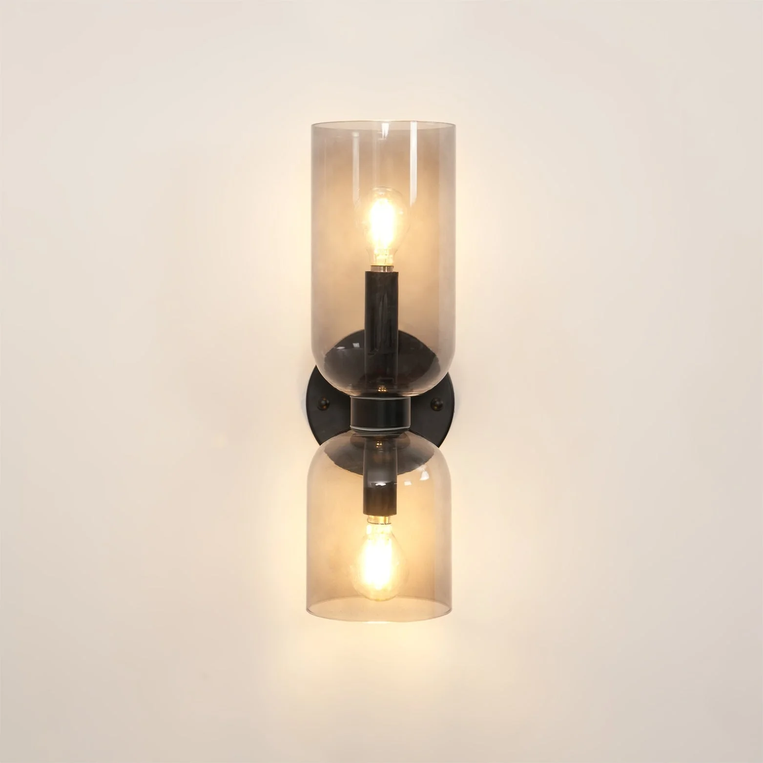 Edie Modern Minimalist Glass Wall Lamp - Image 47
