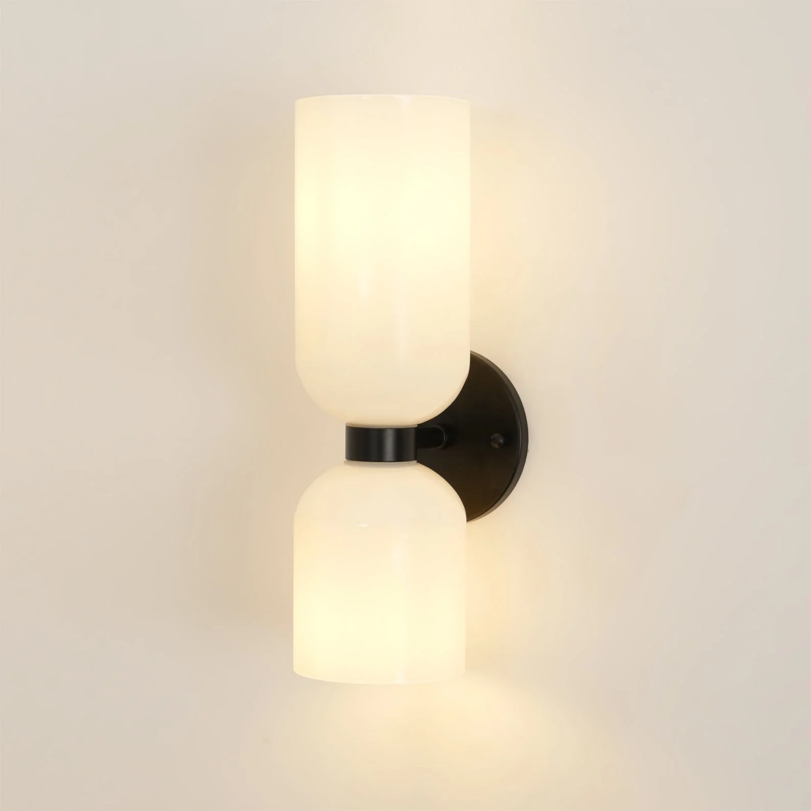Edie Modern Minimalist Glass Wall Lamp - Image 52