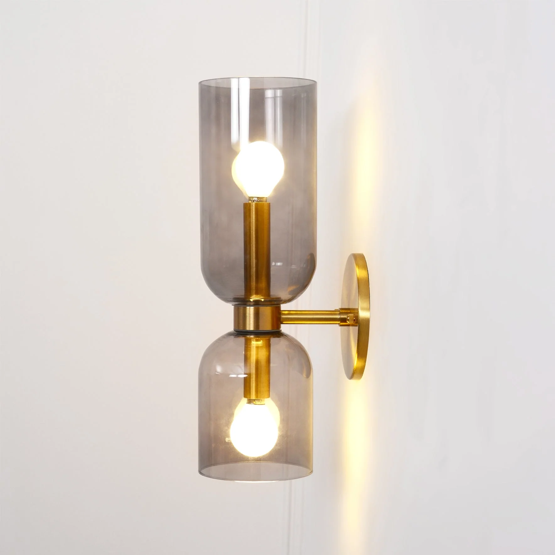 Edie Modern Minimalist Glass Wall Lamp - Image 54