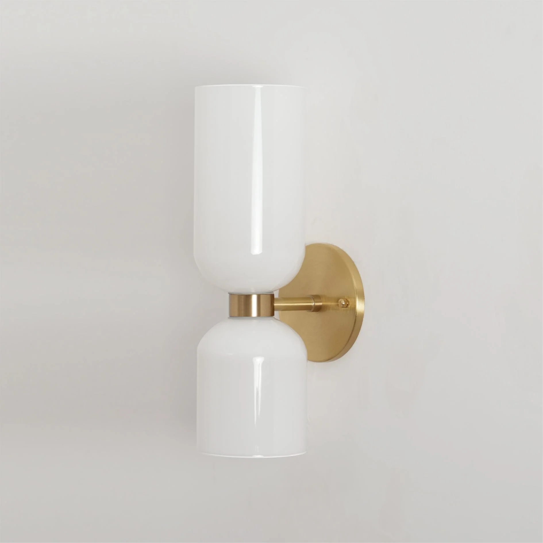 Edie Modern Minimalist Glass Wall Lamp - Image 55