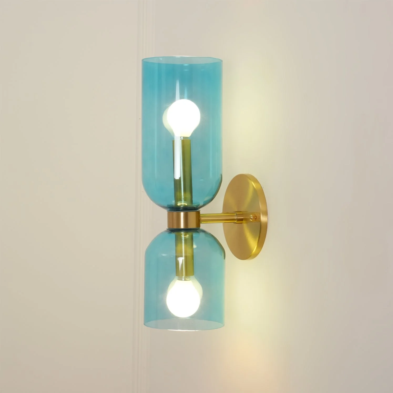 Edie Modern Minimalist Glass Wall Lamp - Image 63