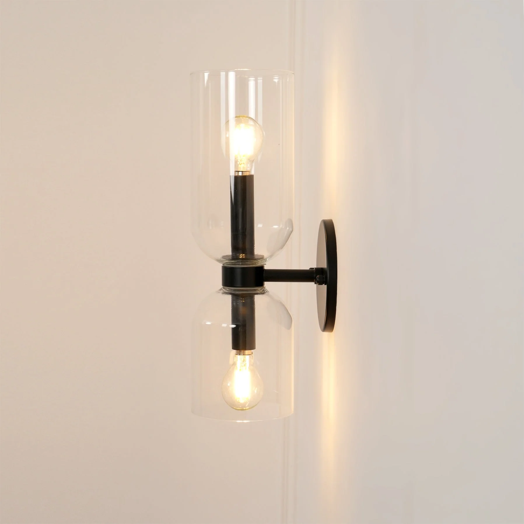 Edie Modern Minimalist Glass Wall Lamp - Image 70