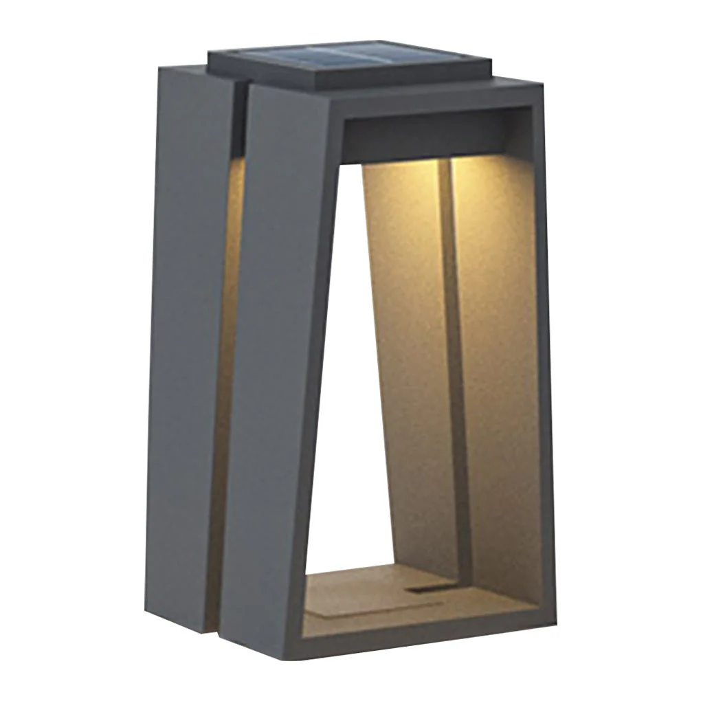 Edmond Minimalist Trapezoid LED Illumination Outdoor Light - Image 10