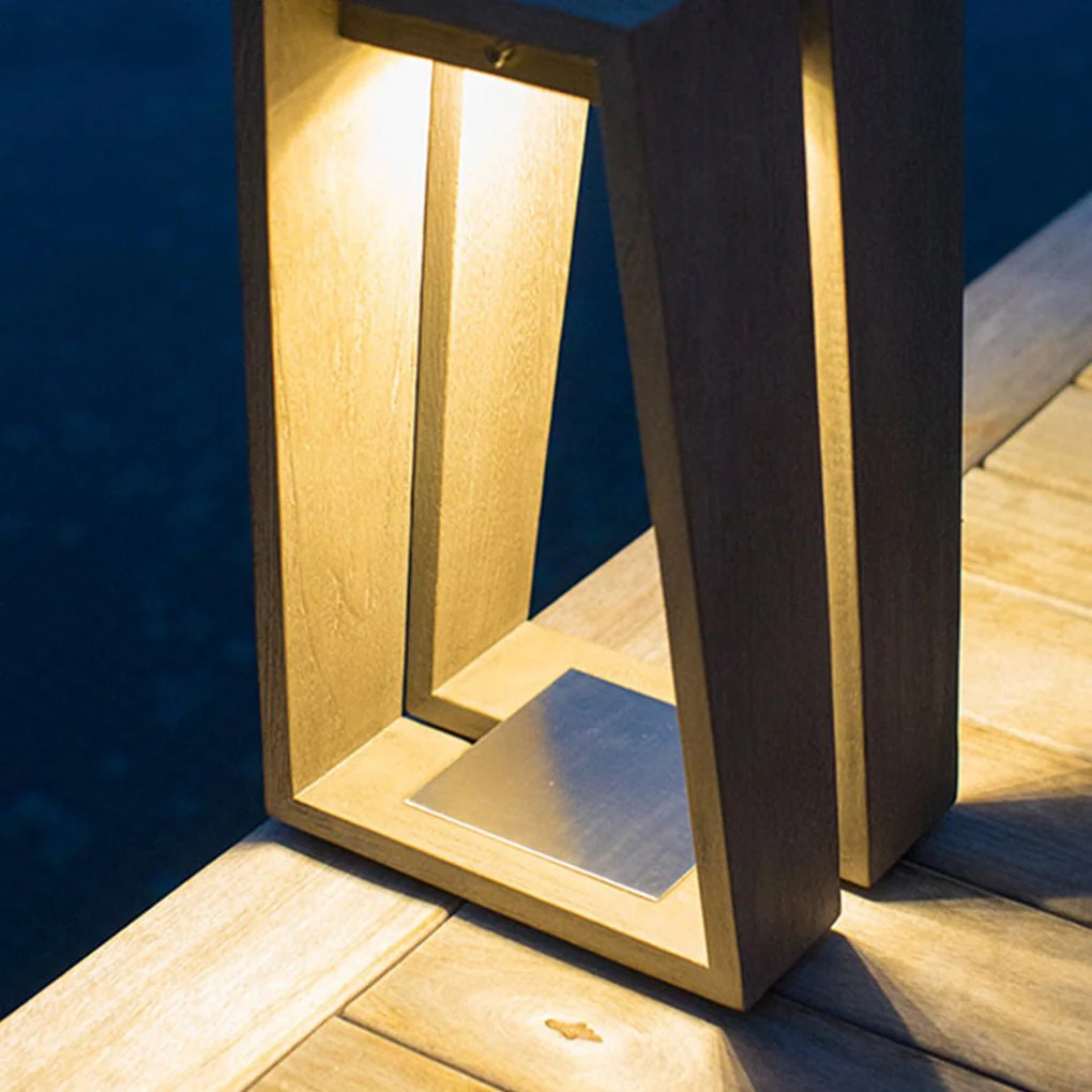 Edmond Minimalist Trapezoid LED Illumination Outdoor Light - Image 7