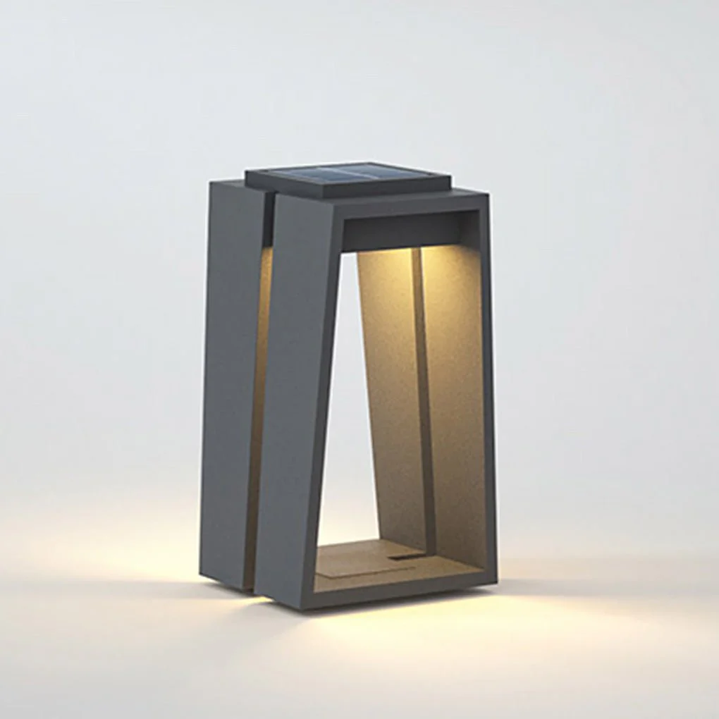 Edmond Minimalist Trapezoid LED Illumination Outdoor Light - Image 8
