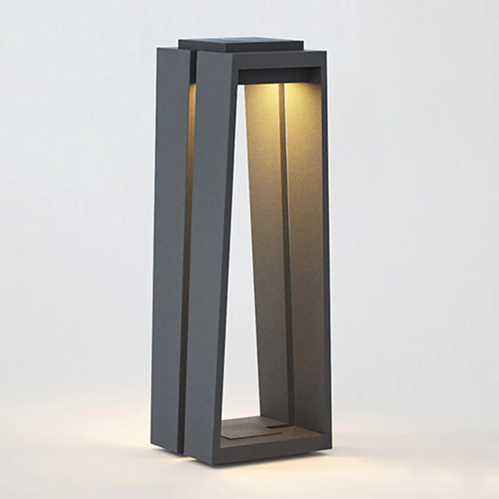 Edmond Minimalist Trapezoid LED Illumination Outdoor Light - Image 9