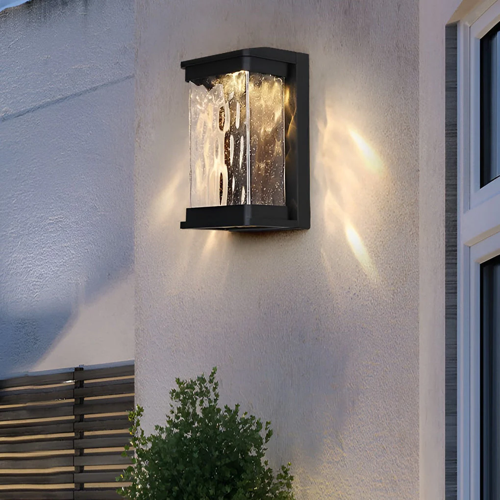 Edric Creative Modern Glass Outdoor Wall Sconce Light - Image 5