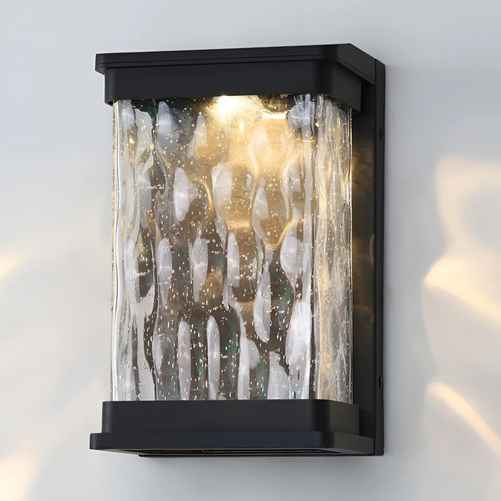 Edric Creative Modern Glass Outdoor Wall Sconce Light - Image 8