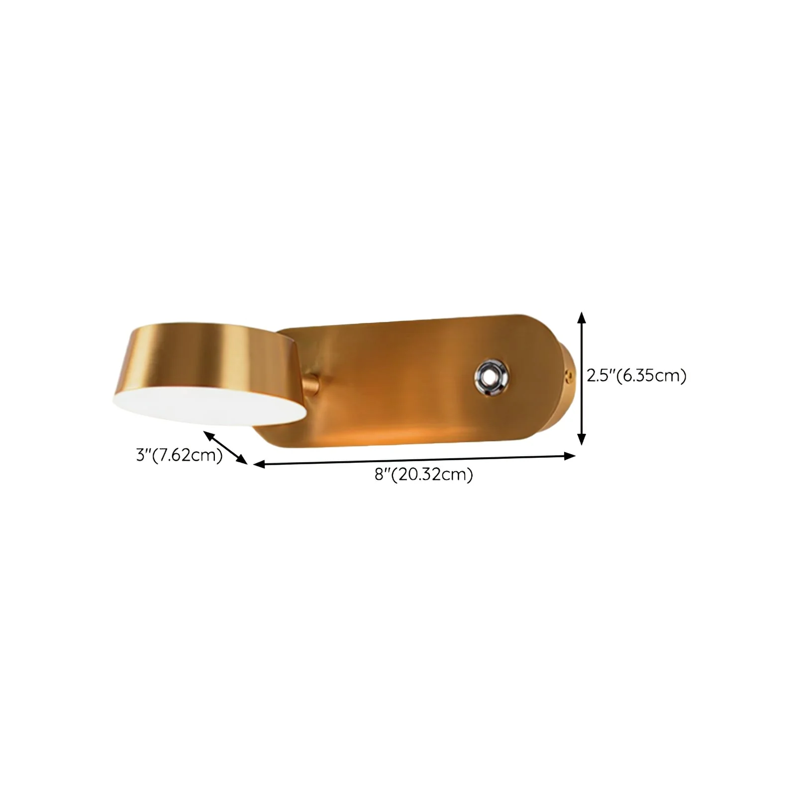 Edward Premium Elegance Vanity Brass Wall Light - Image 7