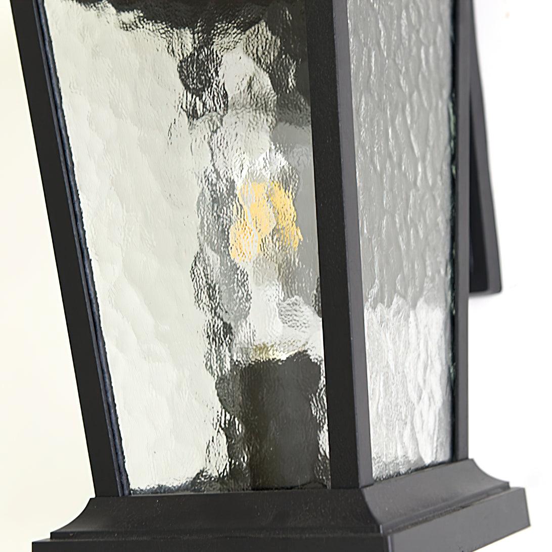 Edwin Birdcage Elegance Glass Outdoor Wall Lamp - Image 5