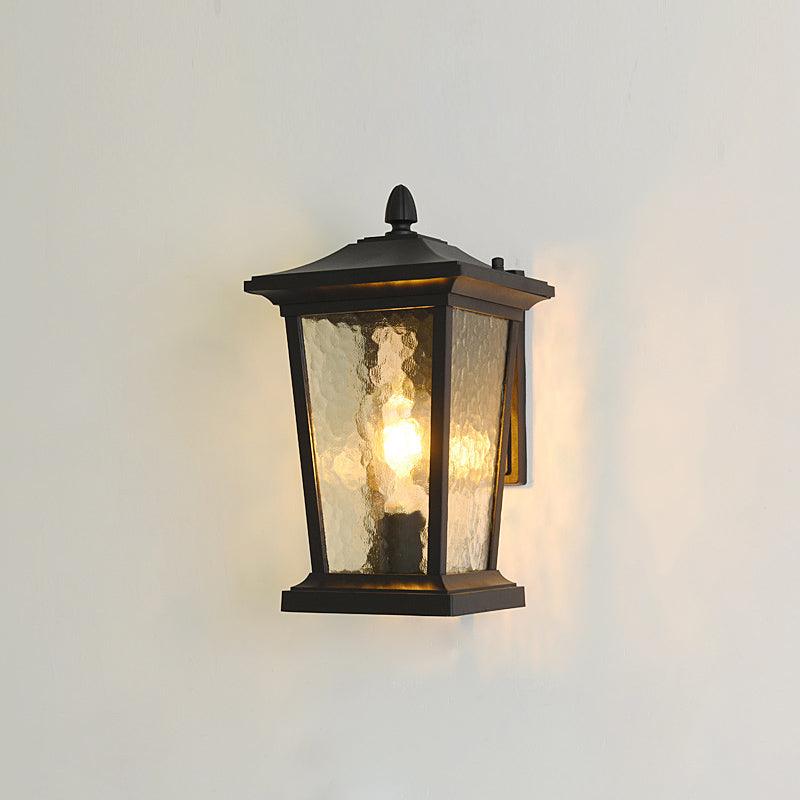 Edwin Birdcage Elegance Glass Outdoor Wall Lamp - Image 7