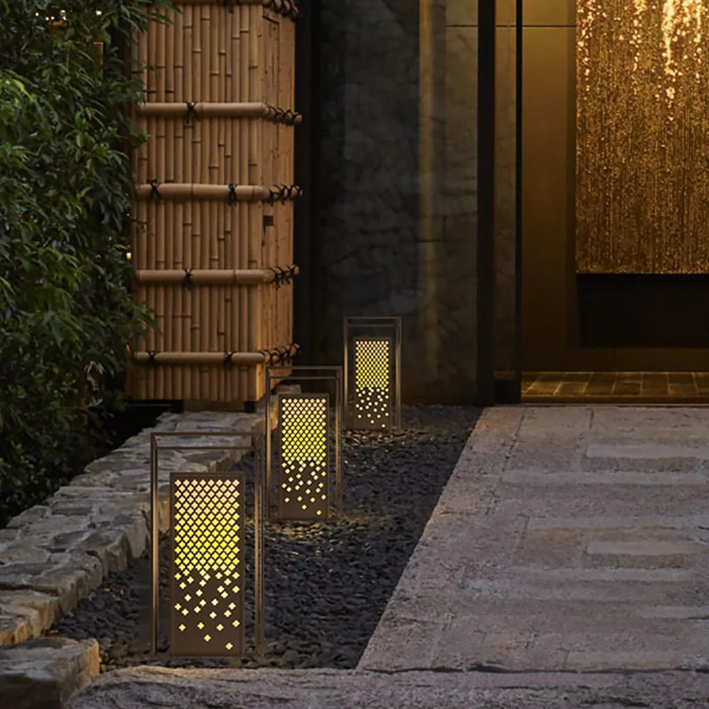 Egil Floral Waterproof Stainless Steel Outdoor Light - Image 4