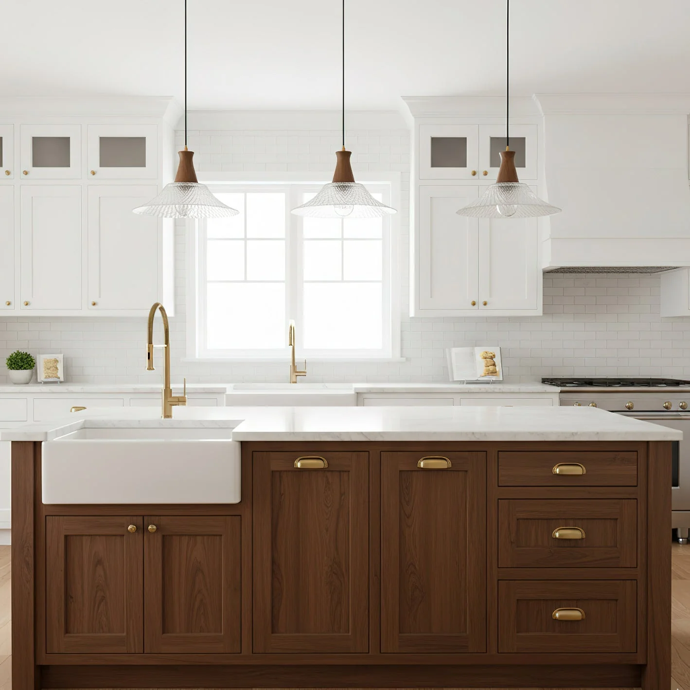 Eiken Modern Glass Pendant Light - Image 14
