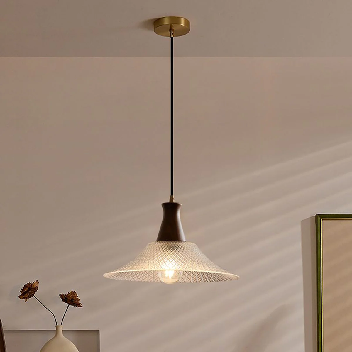 Eiken Modern Glass Pendant Light - Image 20
