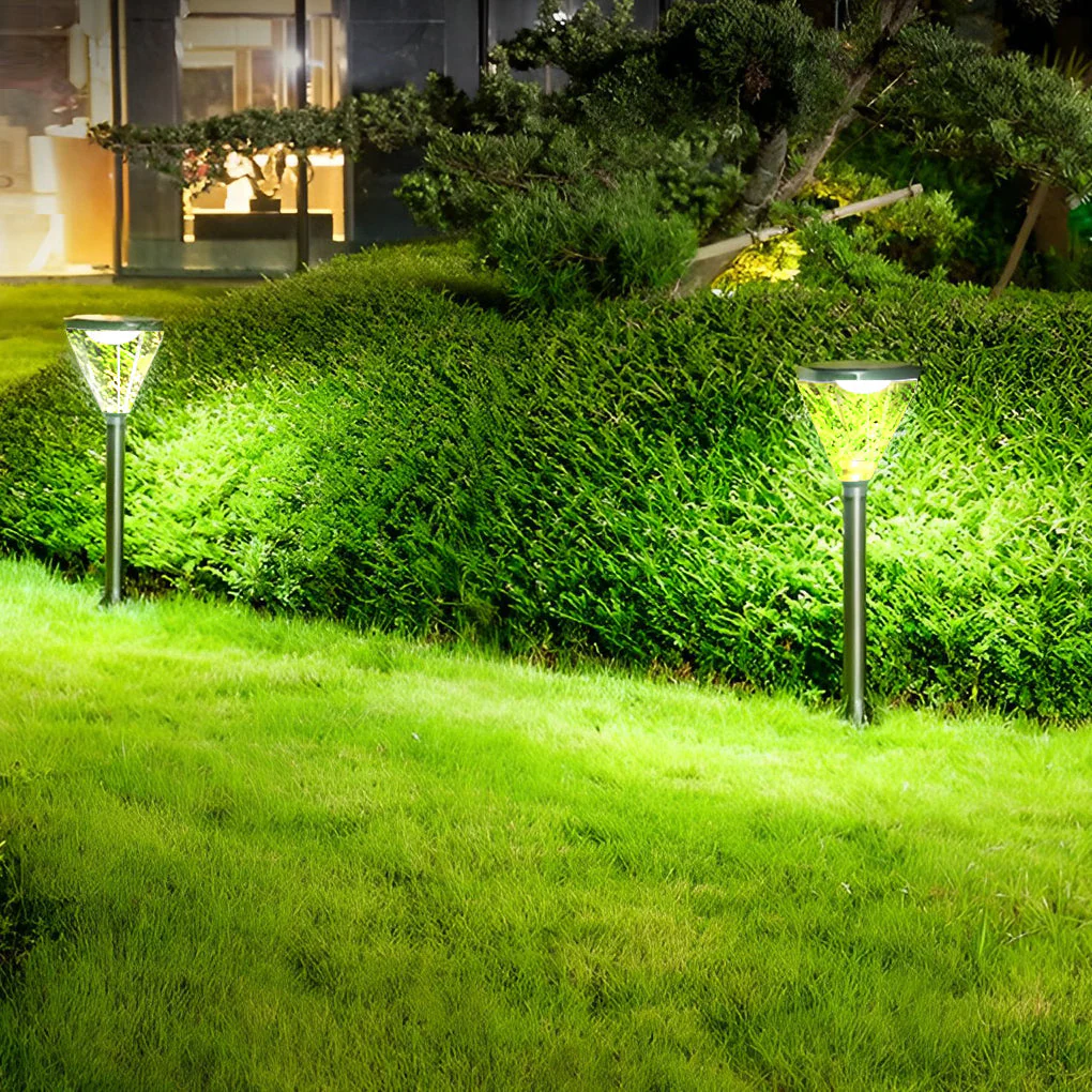 Elaine Modern Solar Outdoor Lawn Lamp - Image 2