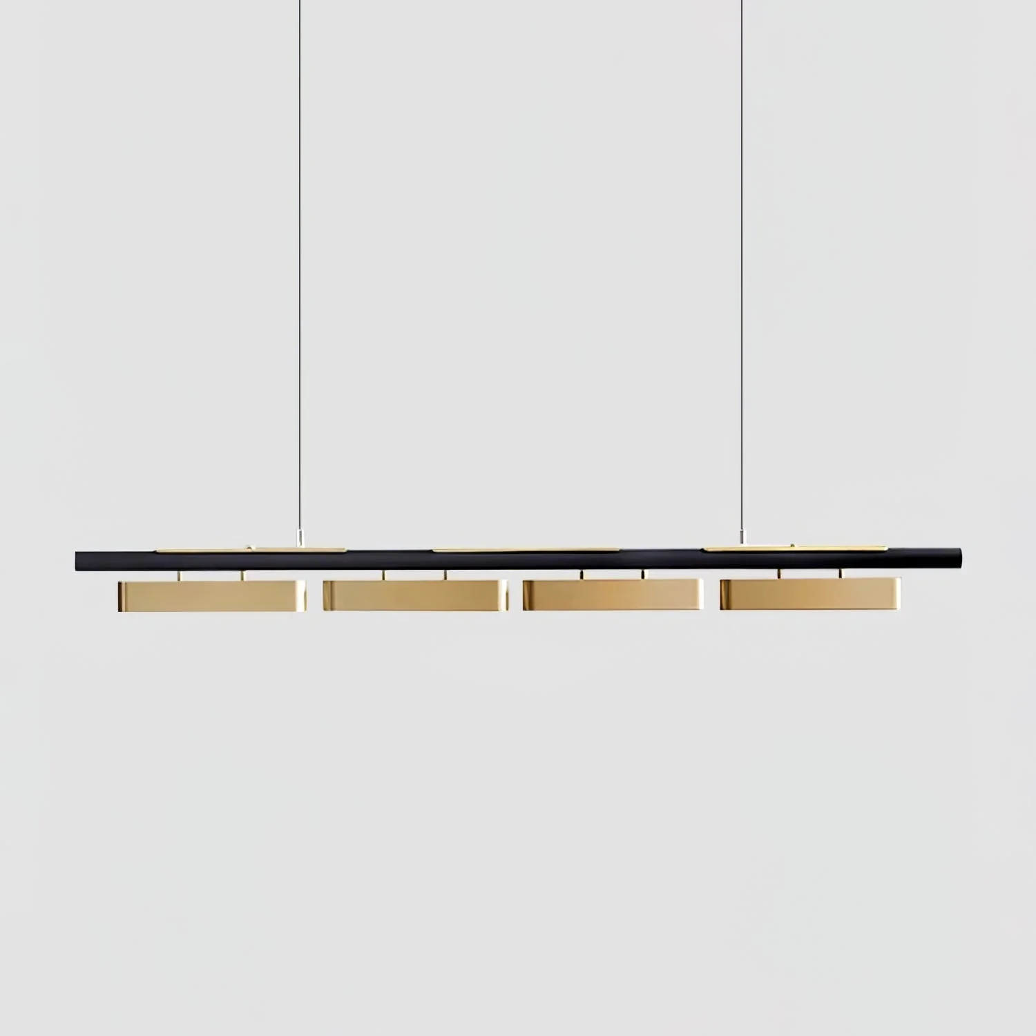 Elarain Brass Minimalist Pendant Light - Image 13