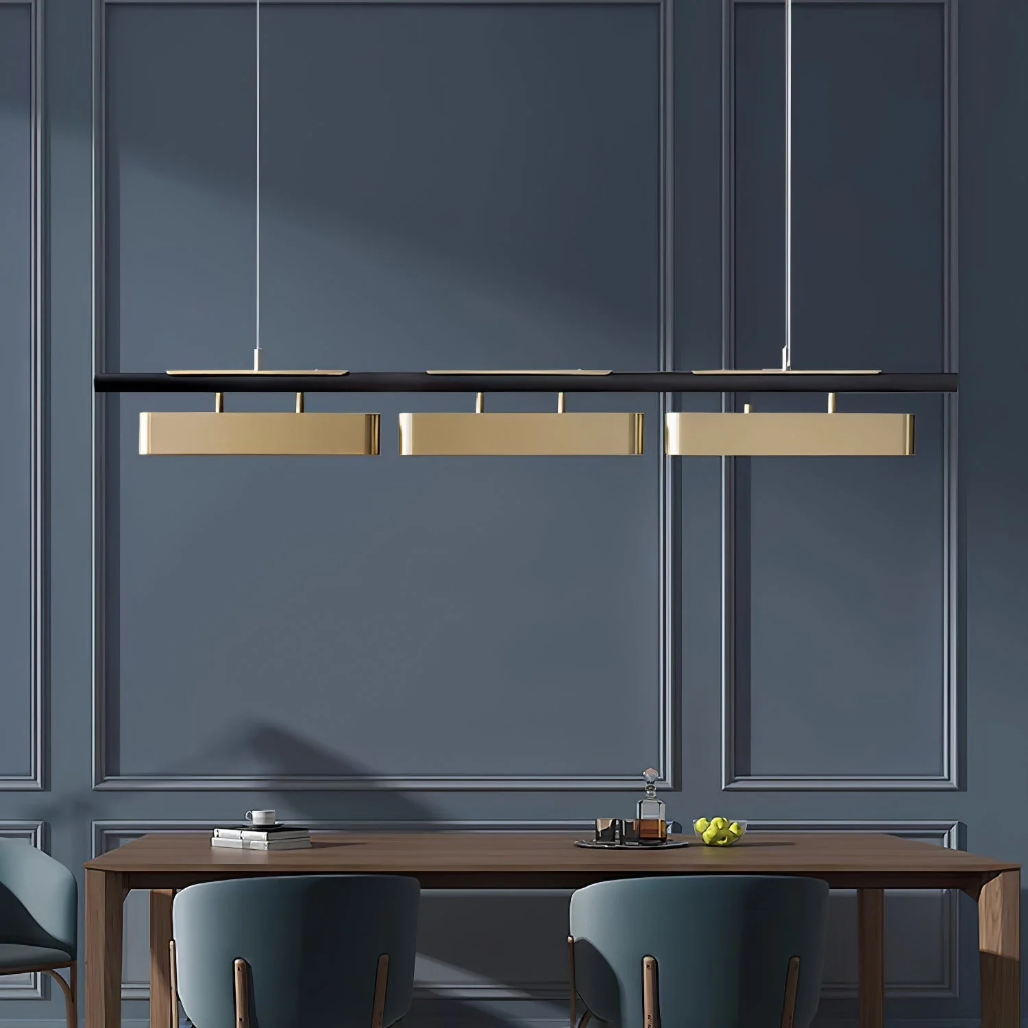 Elarain Brass Minimalist Pendant Light - Image 22