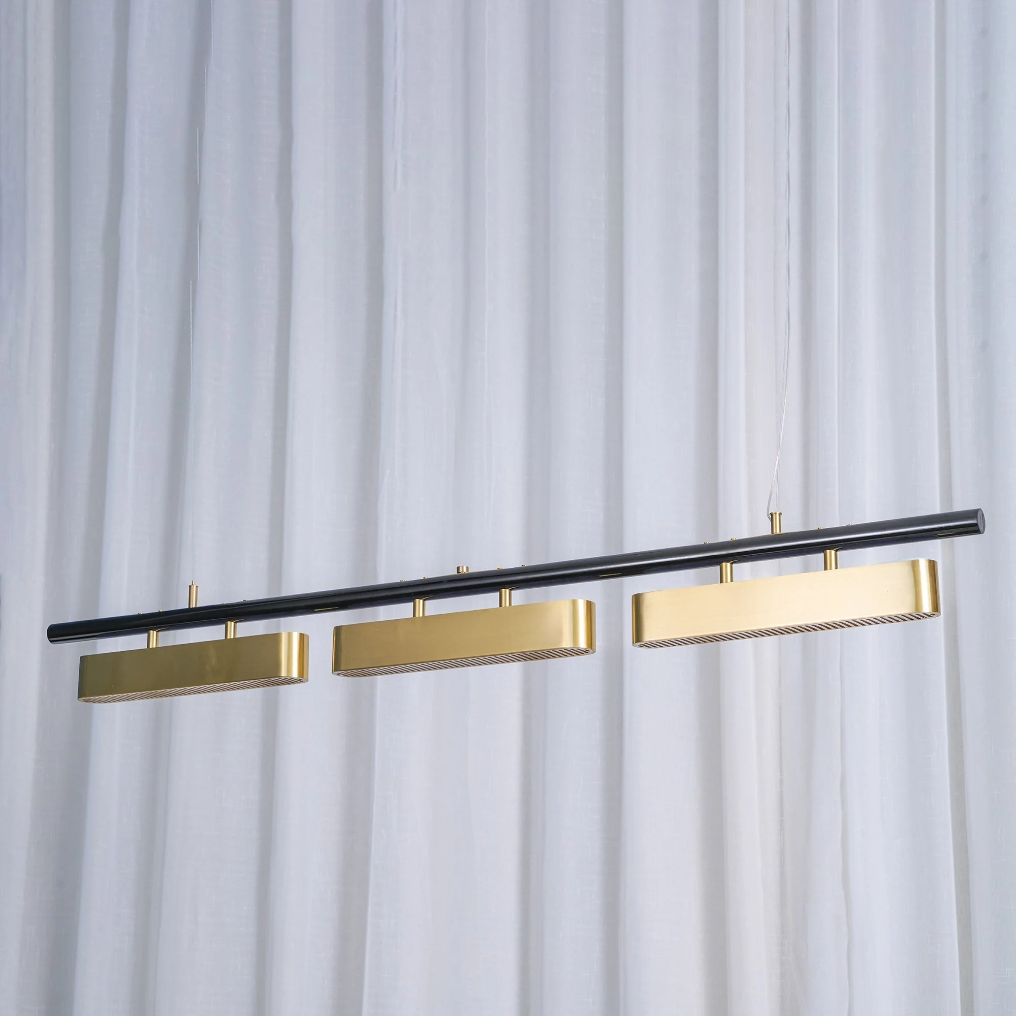 Elarain Brass Minimalist Pendant Light - Image 34