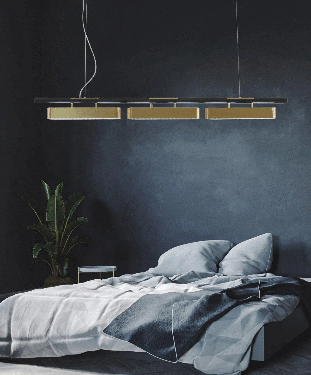 Elarain Brass Minimalist Pendant Light - Image 58