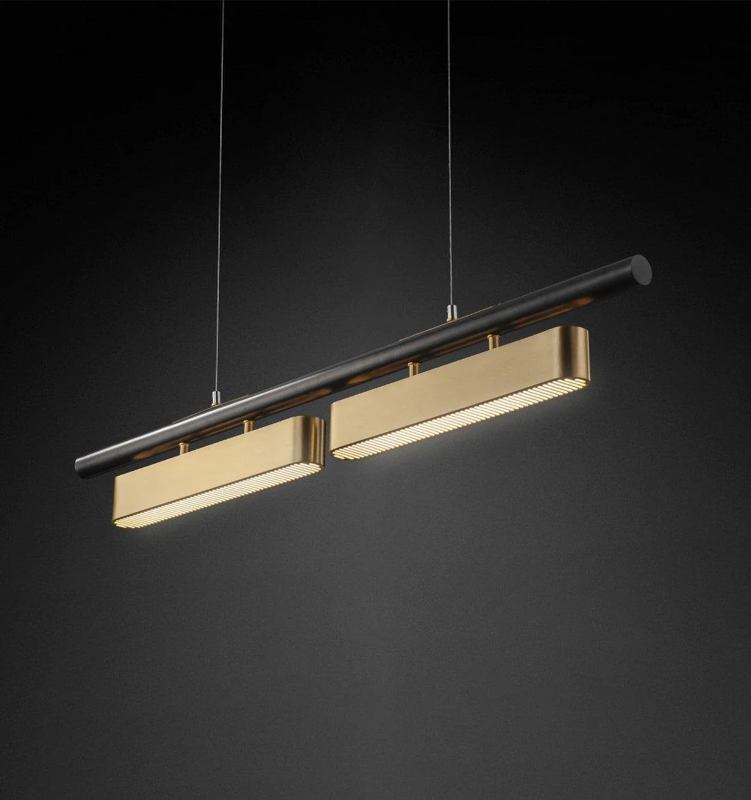 Elarain Brass Minimalist Pendant Light - Image 59