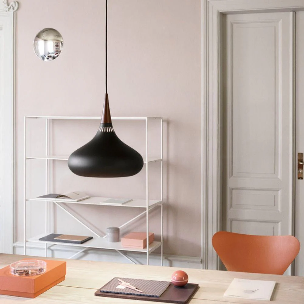 Eldara Aluminum & Wood Industrial Pendant Light - Image 10